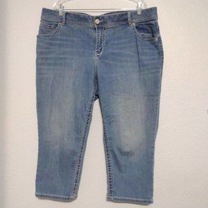 Lane Bryant Genius Fit | Sz: 20 | Denim Capris Pants